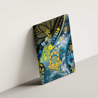 Tuvalu Canvas Wall Art Dolphin On The Waves