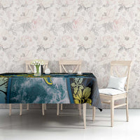 Tuvalu Tablecloth Dolphin On The Waves