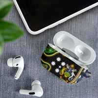 South Sea Islanders And Solomon Islands AirPods Case Solomons Coat Of Arms And Southern Cross DT05 - Polynesian Pride