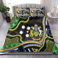 South Sea Islanders And Solomon Islands Bedding Set Solomons Coat Of Arms And Southern Cross DT05 - Polynesian Pride