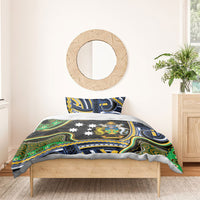 South Sea Islanders And Solomon Islands Bedding Set Solomons Coat Of Arms And Southern Cross DT05 - Polynesian Pride