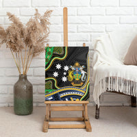 South Sea Islanders And Solomon Islands Canvas Wall Art Solomons Coat Of Arms And Southern Cross DT05 - Polynesian Pride