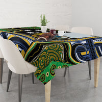 South Sea Islanders And Solomon Islands Tablecloth Solomons Coat Of Arms And Southern Cross DT05 - Polynesian Pride