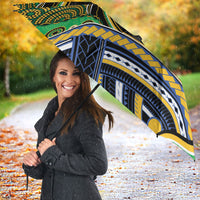 South Sea Islanders And Solomon Islands Umbrella Solomons Coat Of Arms And Southern Cross DT05 - Polynesian Pride