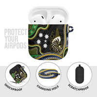 South Sea Islanders And New Caledonia AirPods Case Nautilus Shell Southern Cross Tribal Pattern DT05 - Polynesian Pride