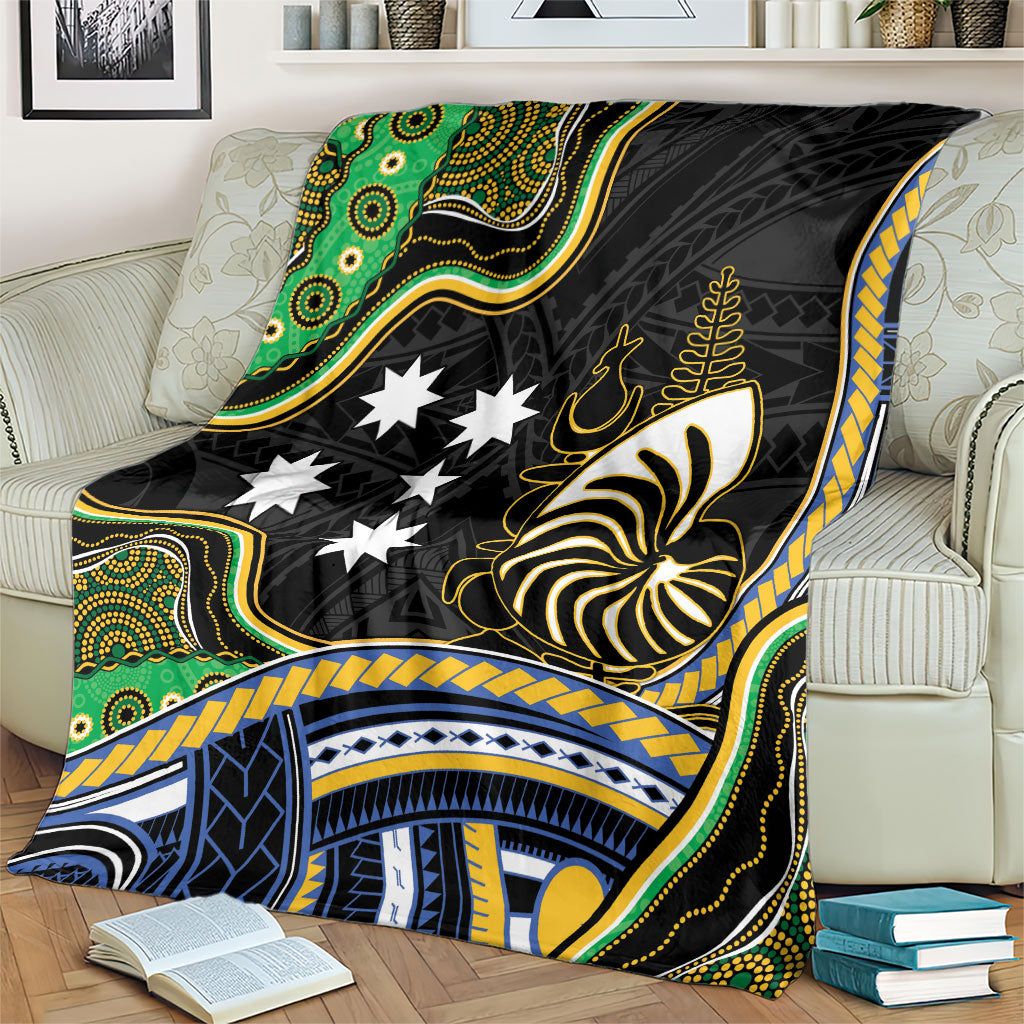 South Sea Islanders And New Caledonia Blanket Nautilus Shell Southern Cross Tribal Pattern DT05 - Polynesian Pride
