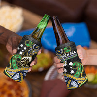 South Sea Islanders And New Caledonia 4 in 1 Can Cooler Tumbler Nautilus Shell Southern Cross Tribal Pattern DT05 - Polynesian Pride