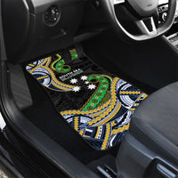 South Sea Islanders And New Caledonia Car Mats Nautilus Shell Southern Cross Tribal Pattern DT05 - Polynesian Pride