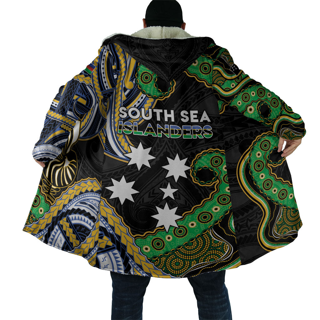 South Sea Islanders And New Caledonia Cloak Nautilus Shell Southern Cross Tribal Pattern DT05 - Polynesian Pride