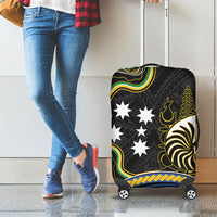 South Sea Islanders And New Caledonia Luggage Cover Nautilus Shell Southern Cross Tribal Pattern DT05 - Polynesian Pride