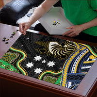 South Sea Islanders And New Caledonia Puzzle Nautilus Shell Southern Cross Tribal Pattern DT05 - Polynesian Pride