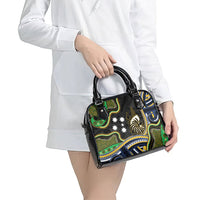 South Sea Islanders And New Caledonia Shoulder Handbag Nautilus Shell Southern Cross Tribal Pattern DT05 - Polynesian Pride