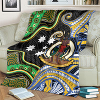 South Sea Islanders And Vanuatu Blanket Boar Tusk Warrior Southern Tribal Pattern DT05 - Polynesian Pride