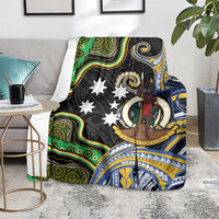 South Sea Islanders And Vanuatu Blanket Boar Tusk Warrior Southern Tribal Pattern DT05 - Polynesian Pride