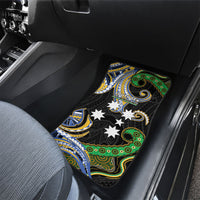 South Sea Islanders And Vanuatu Car Mats Boar Tusk Warrior Southern Tribal Pattern DT05 - Polynesian Pride