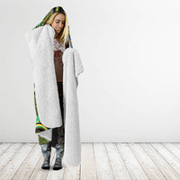 South Sea Islanders And Vanuatu Hooded Blanket Boar Tusk Warrior Southern Tribal Pattern DT05 - Polynesian Pride