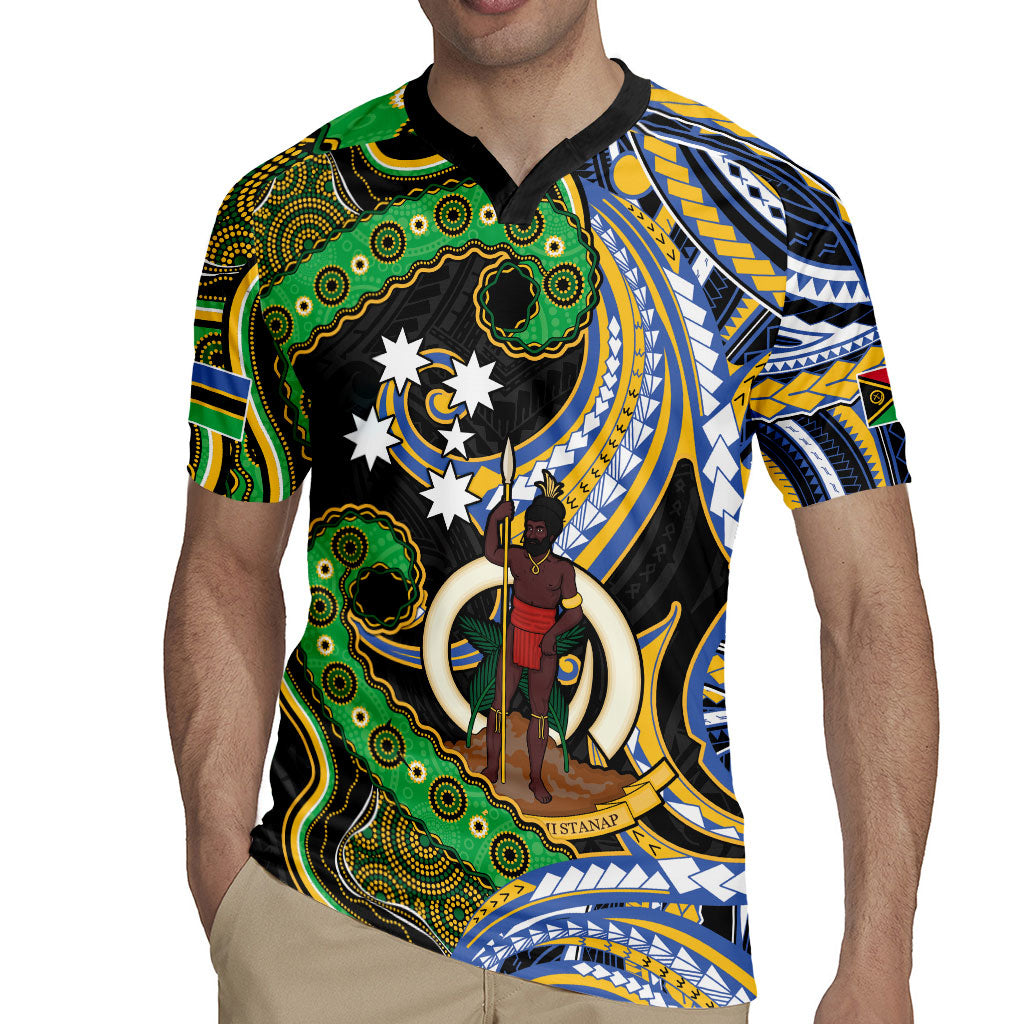 South Sea Islanders And Vanuatu Rugby Jersey Boar Tusk Warrior Southern Tribal Pattern DT05 - Polynesian Pride