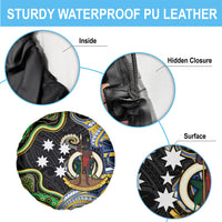 South Sea Islanders And Vanuatu Spare Tire Cover Boar Tusk Warrior Southern Tribal Pattern DT05 - Polynesian Pride