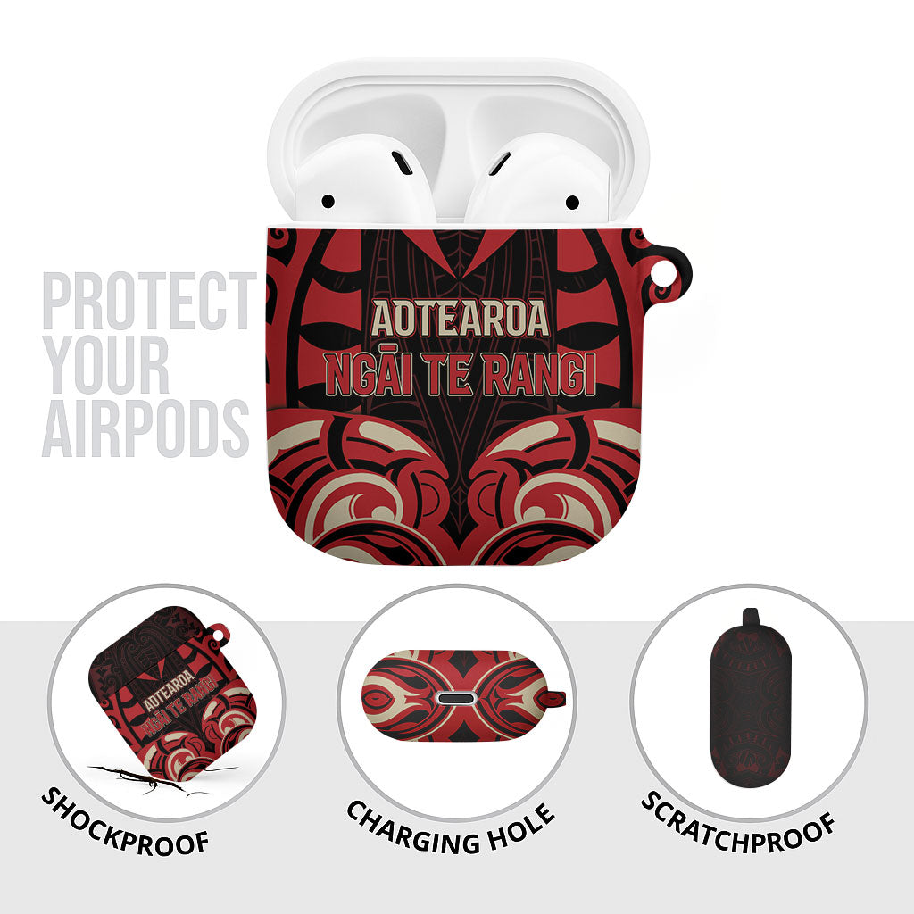 Aotearoa Ngai Te Rangi AirPods Case New Zealand Traditional Maori Pattern DT05 - Polynesian Pride