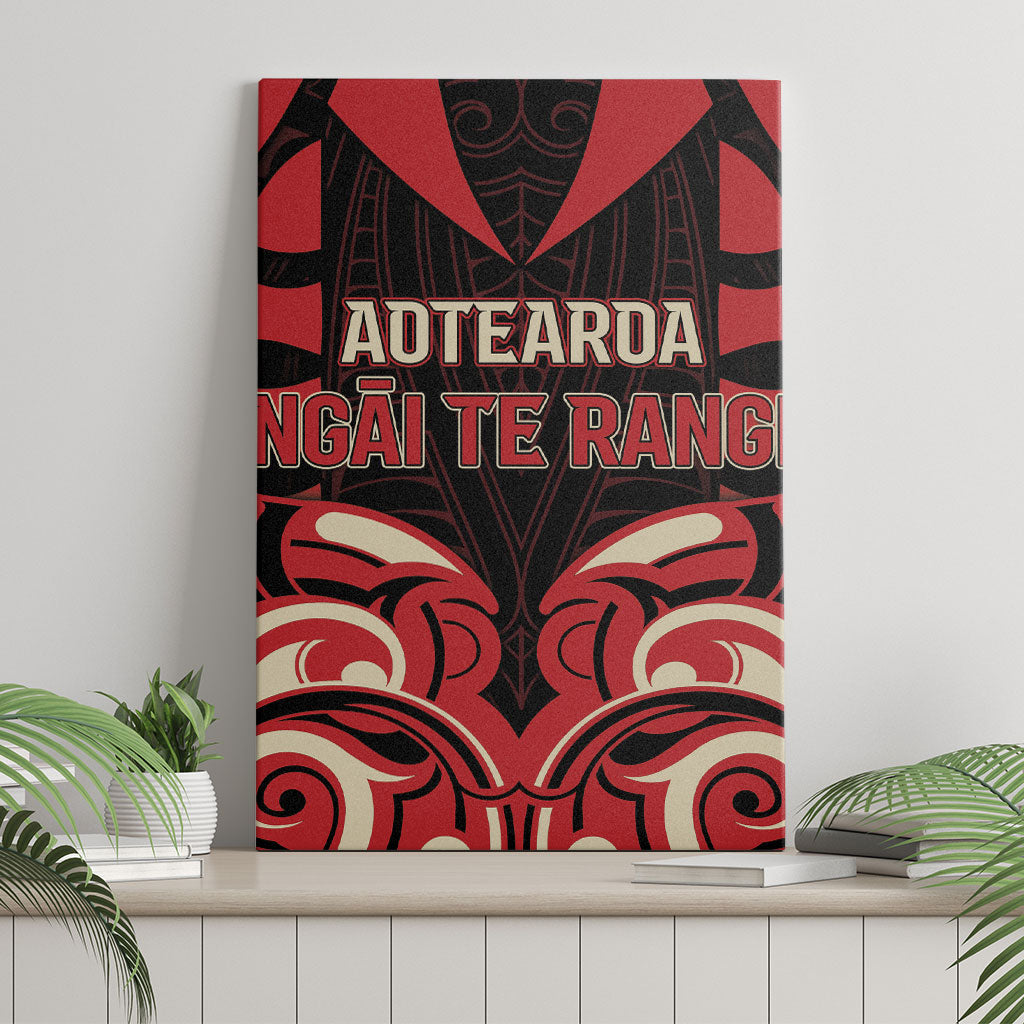 Aotearoa Ngai Te Rangi Canvas Wall Art New Zealand Traditional Maori Pattern DT05 - Polynesian Pride
