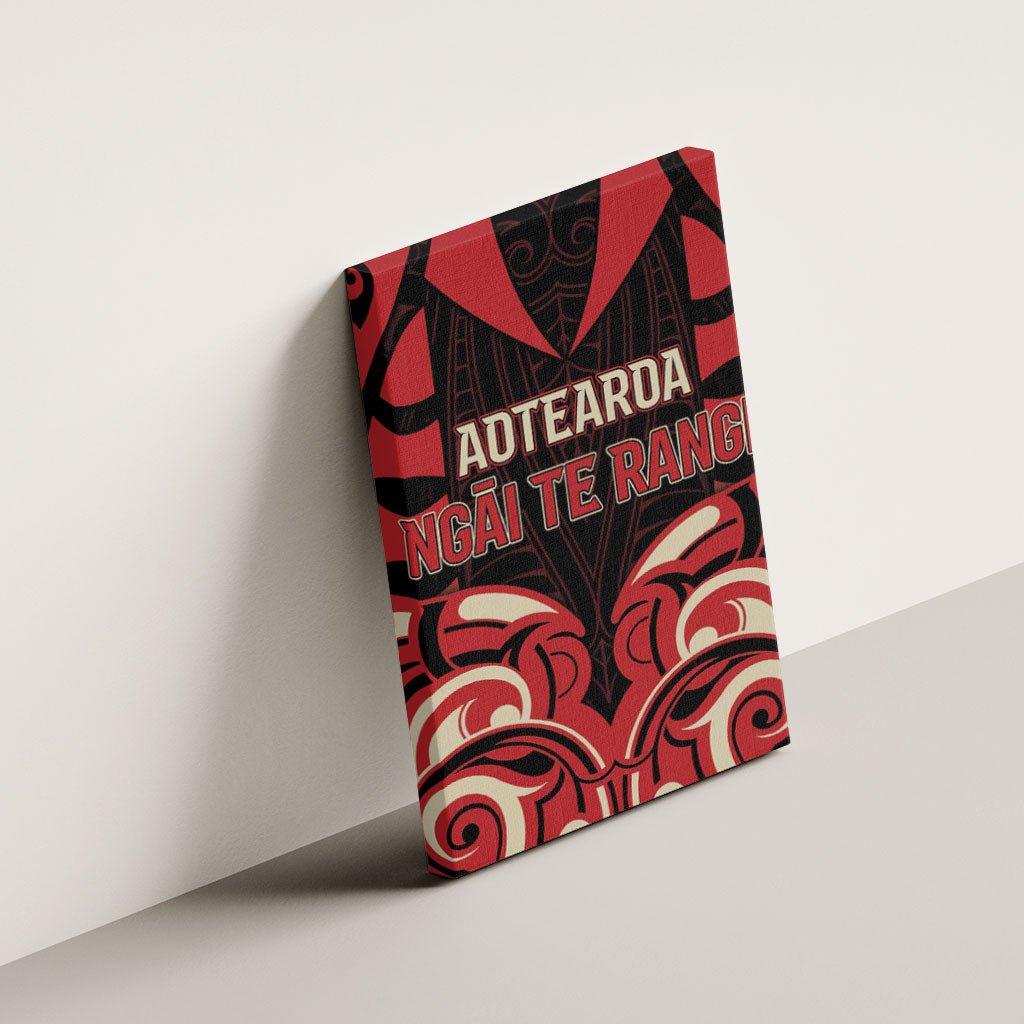 Aotearoa Ngai Te Rangi Canvas Wall Art New Zealand Traditional Maori Pattern DT05 - Polynesian Pride
