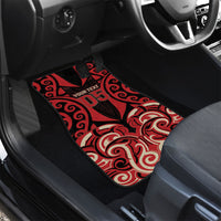 Custom Aotearoa Ngai Te Rangi Car Mats New Zealand Traditional Maori Pattern DT05 - Polynesian Pride