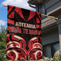 Aotearoa Ngai Te Rangi Garden Flag New Zealand Traditional Maori Pattern DT05 - Polynesian Pride