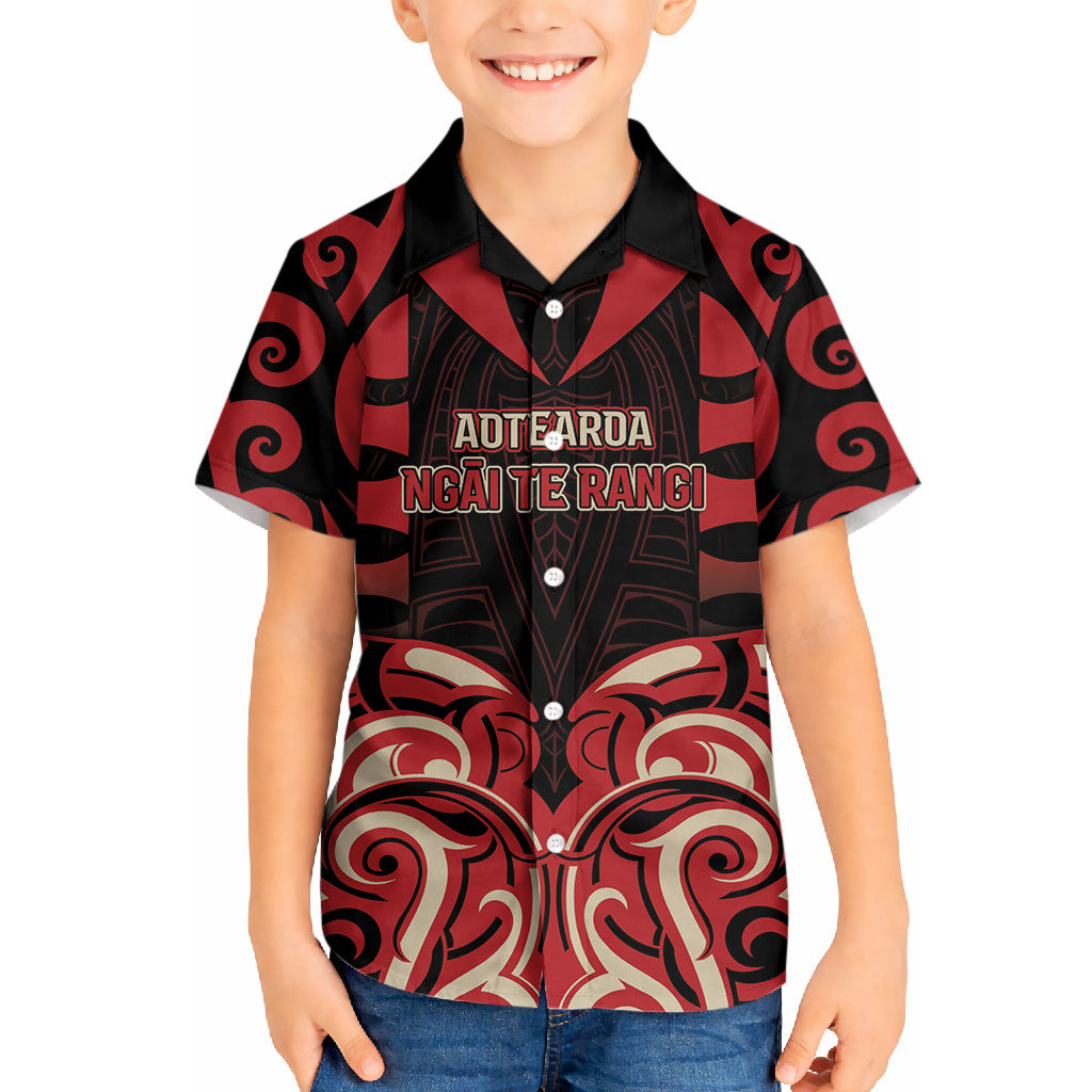 Custom Aotearoa Ngai Te Rangi Hawaiian Shirt New Zealand Traditional Maori Pattern DT05 - Polynesian Pride