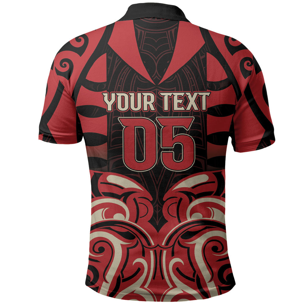 Custom Aotearoa Ngai Te Rangi Polo Shirt New Zealand Traditional Maori Pattern DT05 - Polynesian Pride