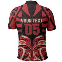 Custom Aotearoa Ngai Te Rangi Polo Shirt New Zealand Traditional Maori Pattern DT05 - Polynesian Pride