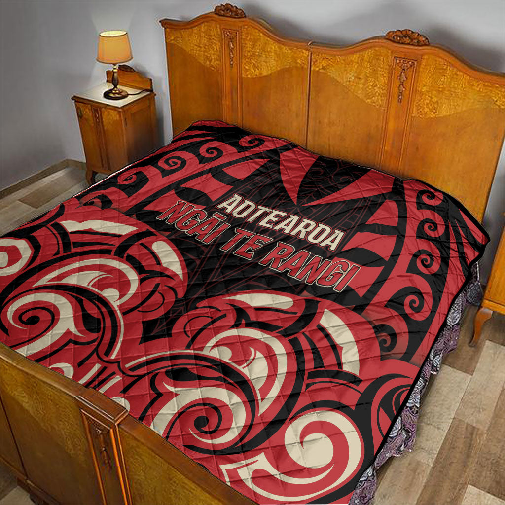 Aotearoa Ngai Te Rangi Quilt New Zealand Traditional Maori Pattern DT05 - Polynesian Pride