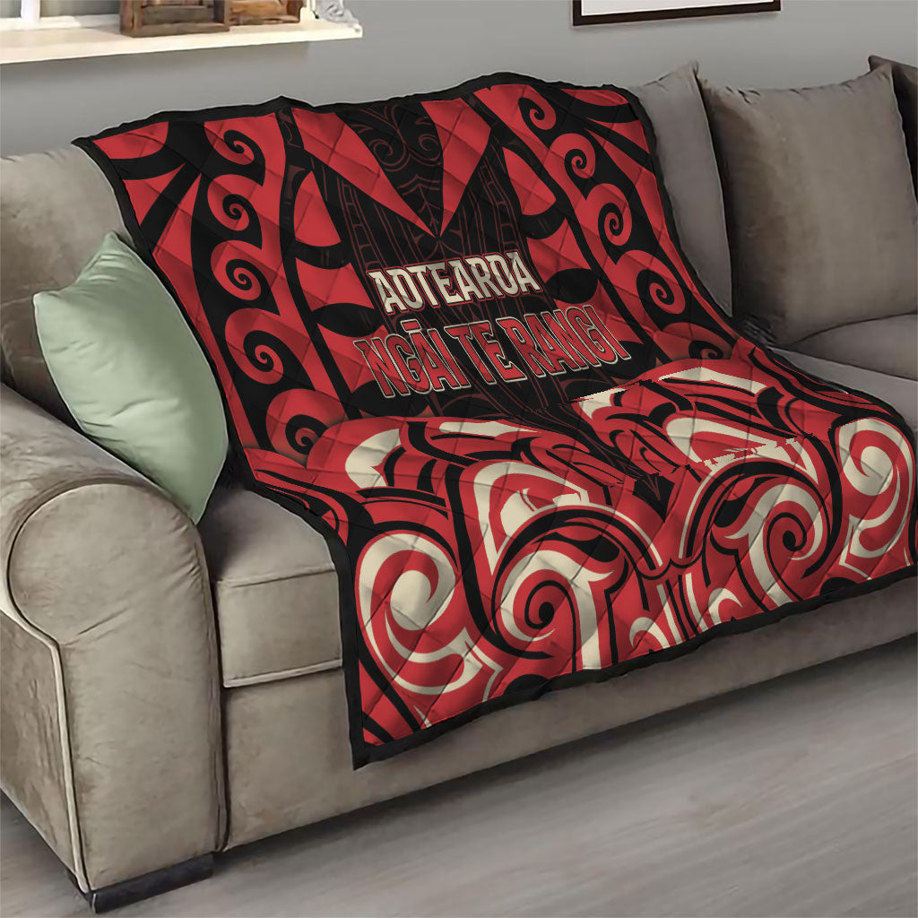 Aotearoa Ngai Te Rangi Quilt New Zealand Traditional Maori Pattern DT05 - Polynesian Pride