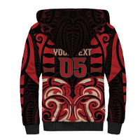 Custom Aotearoa Ngai Te Rangi Sherpa Hoodie New Zealand Traditional Maori Pattern DT05 - Polynesian Pride