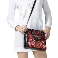 Aotearoa Ngai Te Rangi Shoulder Handbag New Zealand Traditional Maori Pattern DT05 - Polynesian Pride
