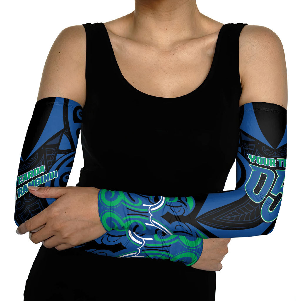 Custom Aotearoa Ngati Ranginui Arm Sleeves New Zealand Traditional Maori Pattern DT05 - Polynesian Pride