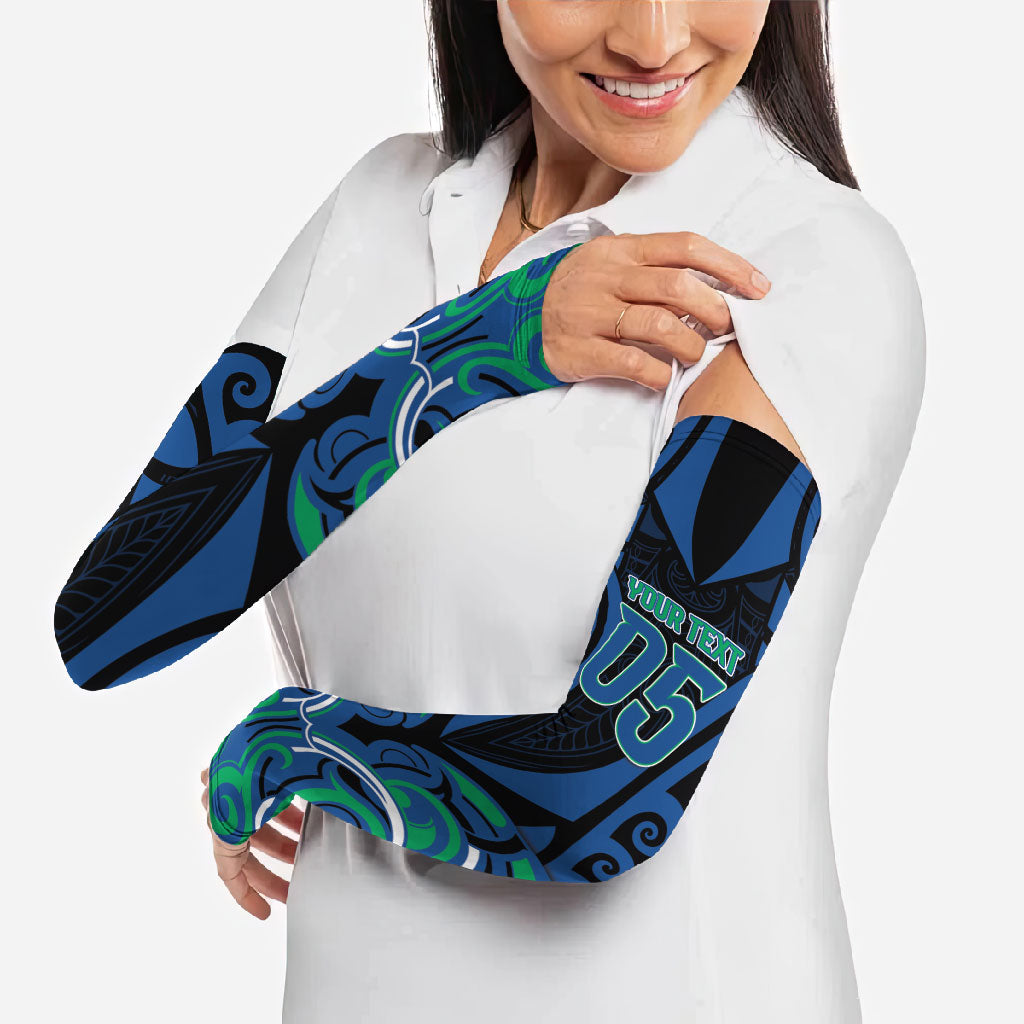 Custom Aotearoa Ngati Ranginui Arm Sleeves New Zealand Traditional Maori Pattern DT05 - Polynesian Pride