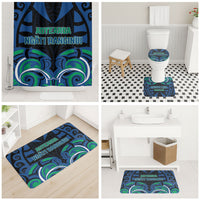 Aotearoa Ngati Ranginui Bathroom Set New Zealand Traditional Maori Pattern DT05 - Polynesian Pride