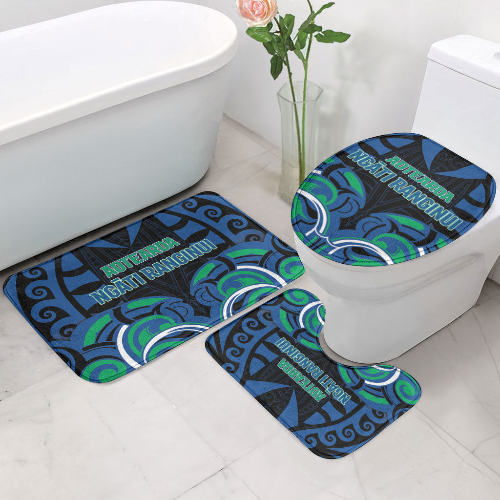 Aotearoa Ngati Ranginui Bathroom Set New Zealand Traditional Maori Pattern DT05 - Polynesian Pride