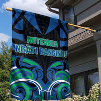 Aotearoa Ngati Ranginui Garden Flag New Zealand Traditional Maori Pattern DT05 - Polynesian Pride
