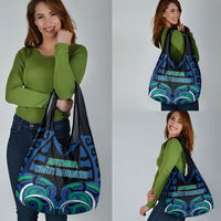 Aotearoa Ngati Ranginui Grocery Bag New Zealand Traditional Maori Pattern DT05 - Polynesian Pride
