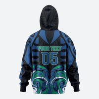 Custom Aotearoa Ngati Ranginui Hoodie New Zealand Traditional Maori Pattern DT05 - Polynesian Pride