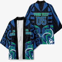 Custom Aotearoa Ngati Ranginui Kimono New Zealand Traditional Maori Pattern DT05 - Polynesian Pride