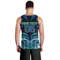 Custom Aotearoa Ngati Ranginui Men Tank Top New Zealand Traditional Maori Pattern DT05 - Polynesian Pride