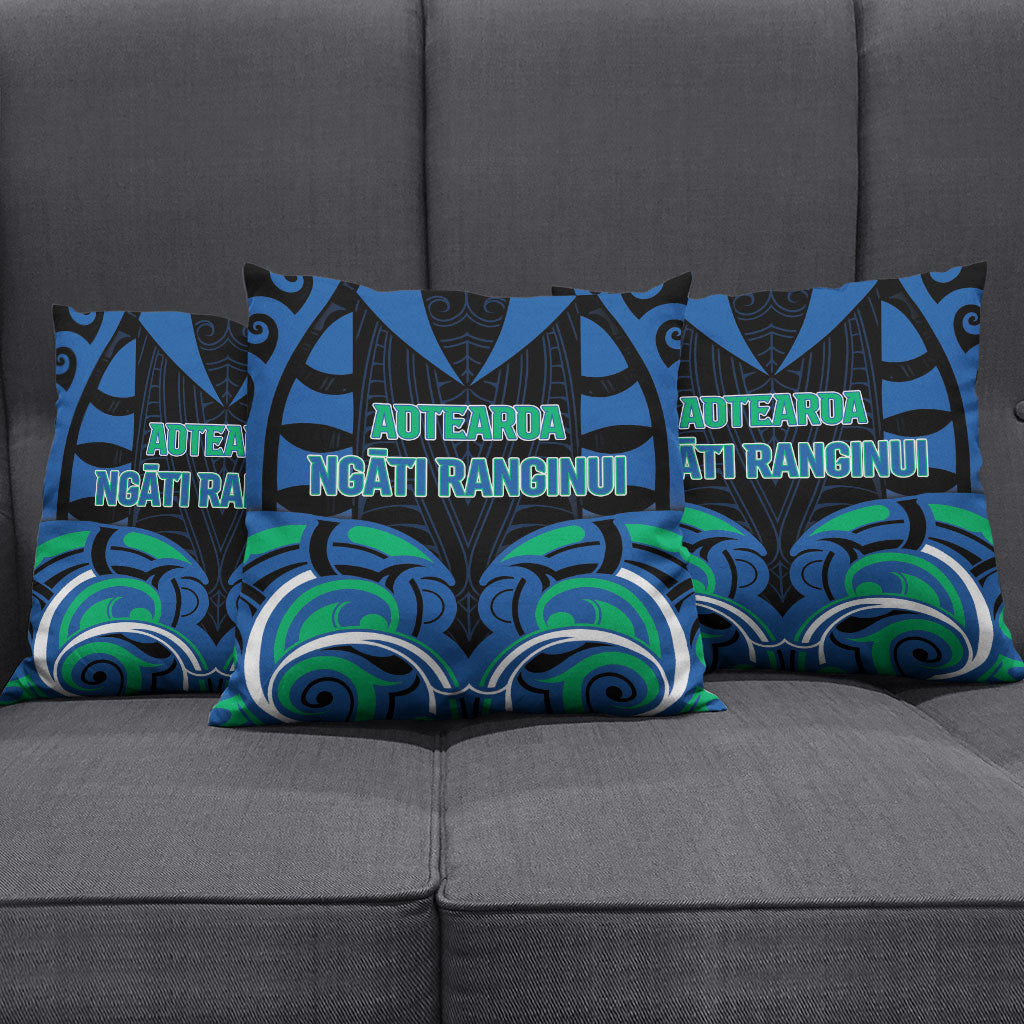 Aotearoa Ngati Ranginui Pillow Cover New Zealand Traditional Maori Pattern DT05 - Polynesian Pride