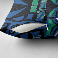 Aotearoa Ngati Ranginui Pillow Cover New Zealand Traditional Maori Pattern DT05 - Polynesian Pride