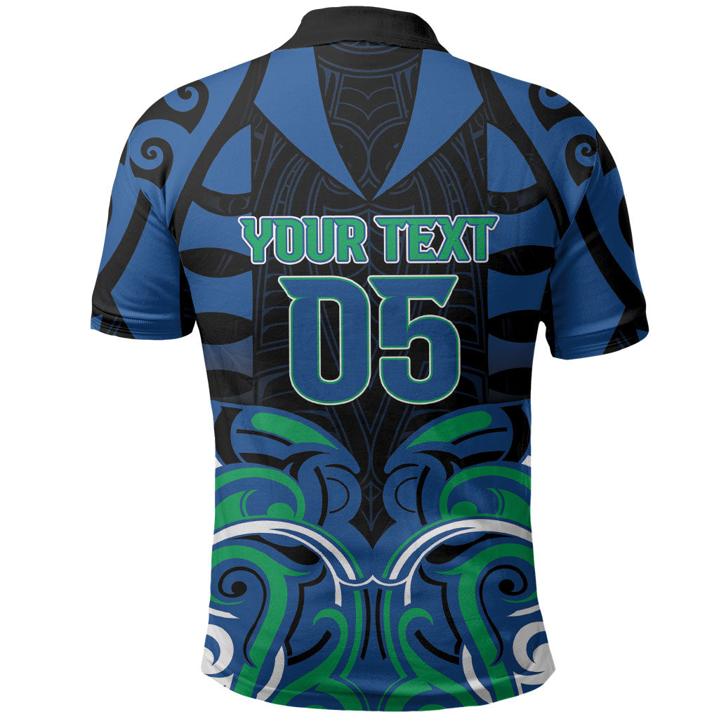 Custom Aotearoa Ngati Ranginui Polo Shirt New Zealand Traditional Maori Pattern DT05 - Polynesian Pride
