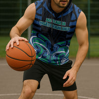 Custom Aotearoa Ngati Ranginui Sleeveless Hoodie New Zealand Traditional Maori Pattern DT05 - Polynesian Pride