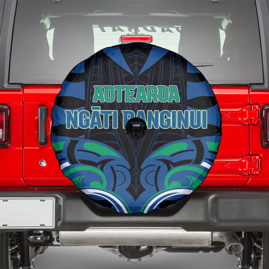 Aotearoa Ngati Ranginui Spare Tire Cover New Zealand Traditional Maori Pattern DT05 - Polynesian Pride