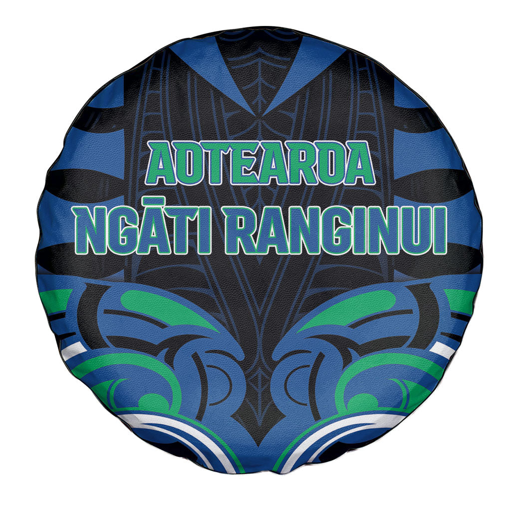 Aotearoa Ngati Ranginui Spare Tire Cover New Zealand Traditional Maori Pattern DT05 - Polynesian Pride