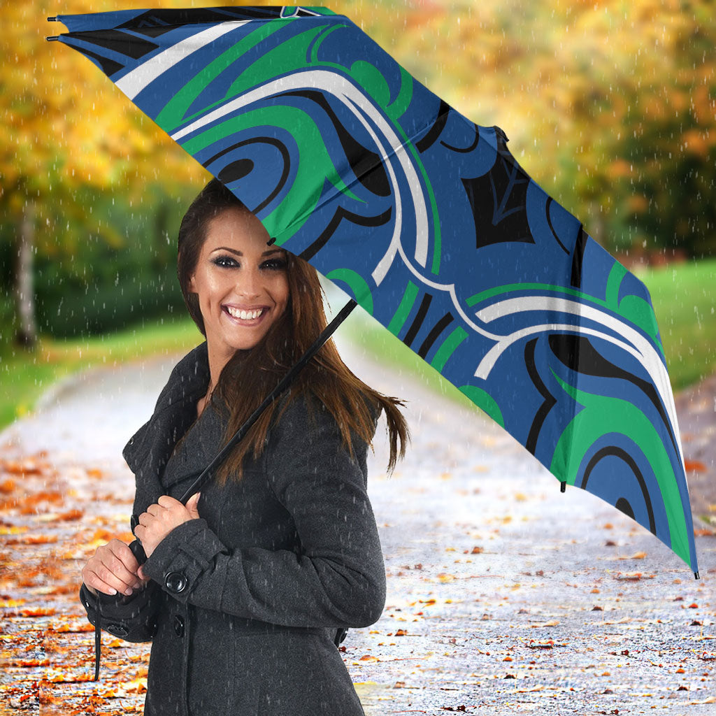 Aotearoa Ngati Ranginui Umbrella New Zealand Traditional Maori Pattern DT05 - Polynesian Pride